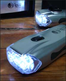 Linternas con Dinámo